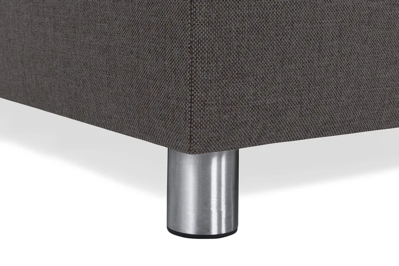 Crazy 6-seters Venstrevendt U-formet XX-Large Sofa med Divan og Sjeselong i Stoff - Mørk grå - Møbler - Sofaer - U-sofa