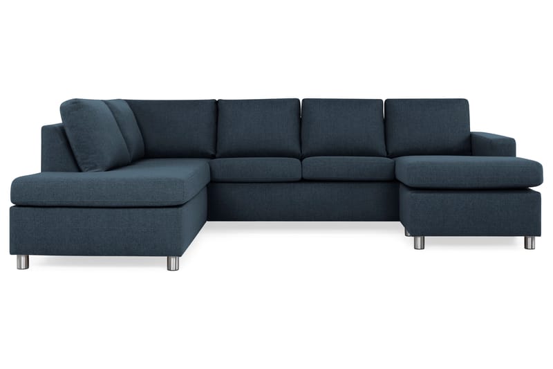 Crazy U-sofa Large Divan Høyre - Mørkeblå - Møbler - Sofaer - U-sofa