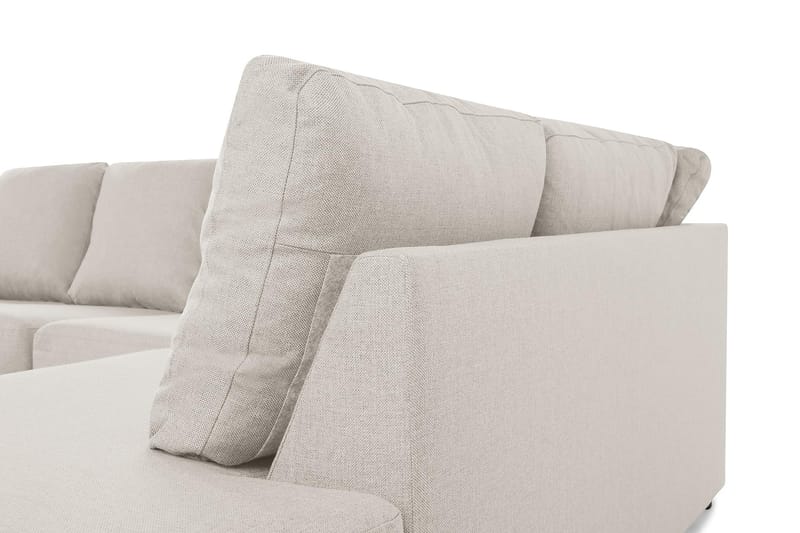 Crazy U-sofa Large Divan Venstre - Beige - U-sofa