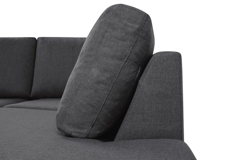 Crazy U-sofa Large Divan Venstre - Mørkegrå - U-sofa
