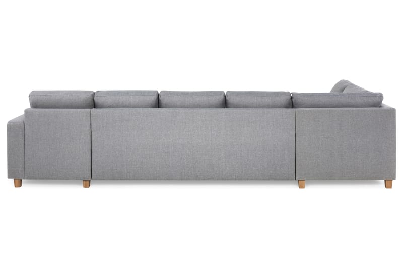 Crazy U-sofa XL Divan Høyre - Lysegrå - U-sofa