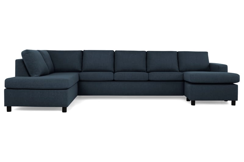 Crazy U-sofa XL Divan Høyre - Mørkeblå - U-sofa