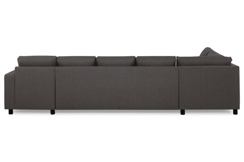 Crazy U-sofa XL Divan Høyre - Mørkegrå - U-sofa