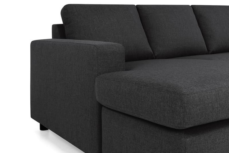 Crazy U-sofa XL Divan Venstre - Antrasitt - U-sofa