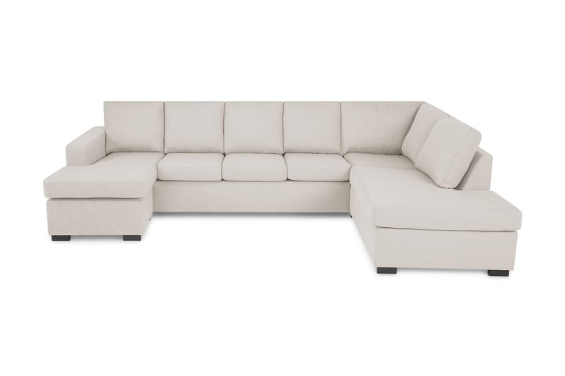 Crazy U-sofa XL Divan Venstre - Beige - U-sofa