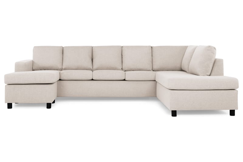 Crazy U-sofa XL Divan Venstre - Beige - U-sofa