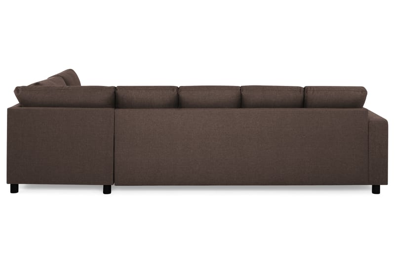 Crazy U-sofa XL Divan Venstre - Brun - U-sofa