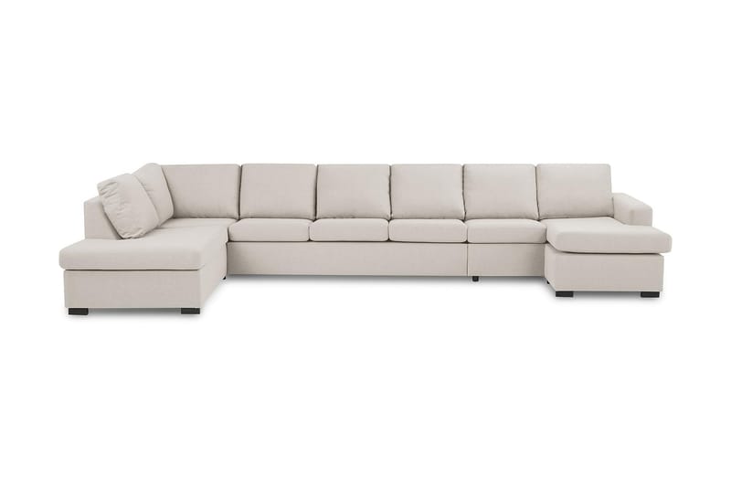 Crazy U-sofa XXL Divan Høyre - Beige - U-sofa