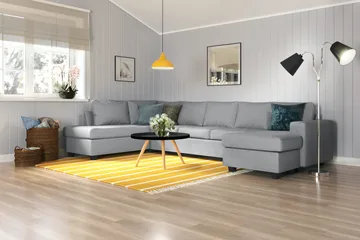 Houston U-sofa Large med divan høyre - Møbler - Sofaer - U-sofa