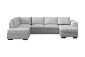 Link 4-seters Venstrevendt U-formet X-Large Sofa med Divan og Sjeselong i Stoff