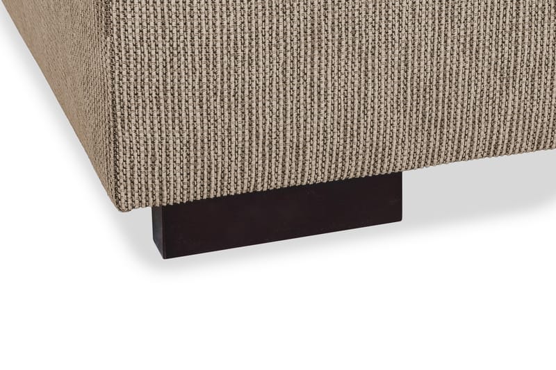 Link 5-seters Høyrevendt U-formet X-Large Sofa med Divan og Sjeselong i Stoff - Beige - Møbler - Sofaer - U-sofa
