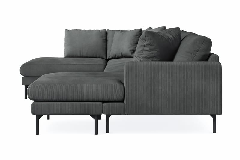 Menard 5-seters U-Sofa - Grå - U-sofa