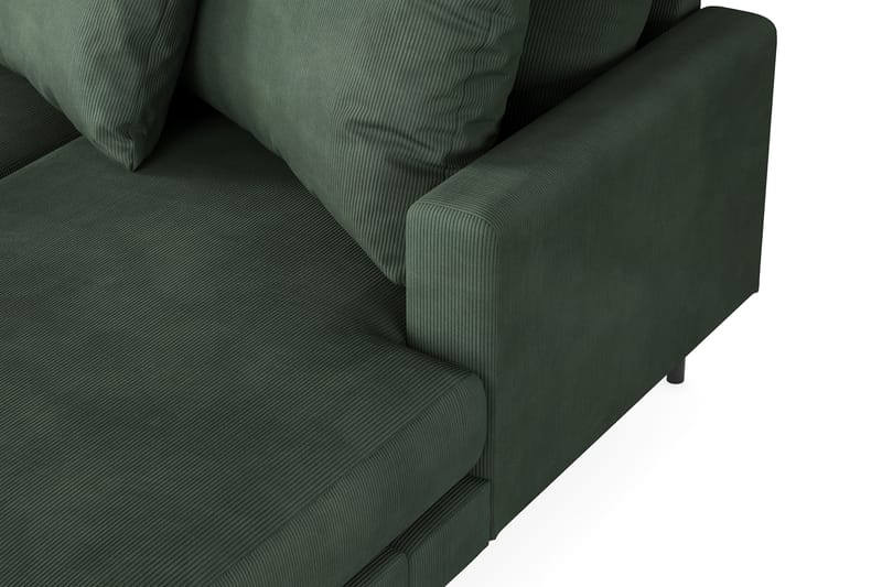 Menard 5-seters U-Sofa - Grønn - U-sofa