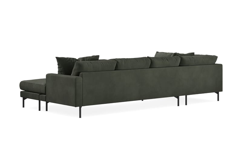 Menard 5-seters U-Sofa - Mørk grønn - U-sofa