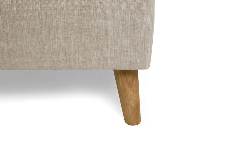 Monroe 6-seters Høyrevendt U-formet Large Sofa med Divan og Sjeselong i Stoff - Beige - Møbler - Sofaer - U-sofa