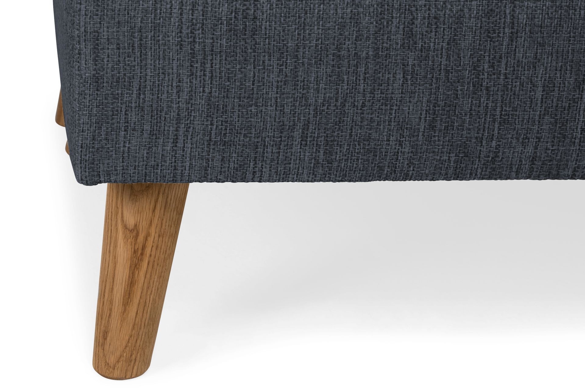Monroe 6-seters Høyrevendt U-formet Large Sofa med Divan og Sjeselong i Stoff - Blå - Møbler - Sofaer - U-sofa