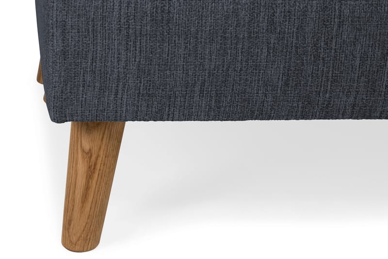 Monroe 6-seters Høyrevendt U-formet Large Sofa med Divan og Sjeselong i Stoff - Blå - Møbler - Sofaer - U-sofa