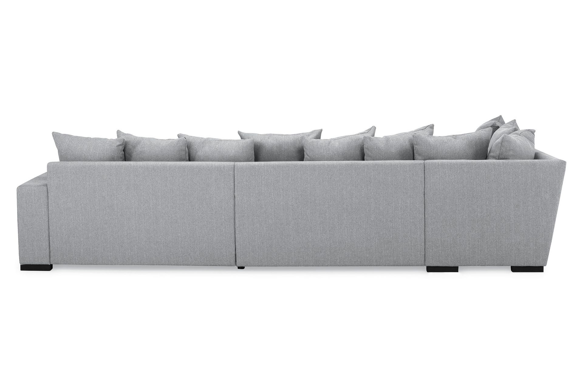 Nebraska U-sofa Venstre Konvoluttputer - Lysegrå - Møbler - Sofaer - U-sofa