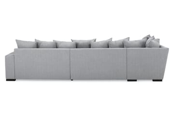 Nebraska U-sofa Venstre Konvoluttputer - Lysegrå - Møbler - Sofaer - U-sofa