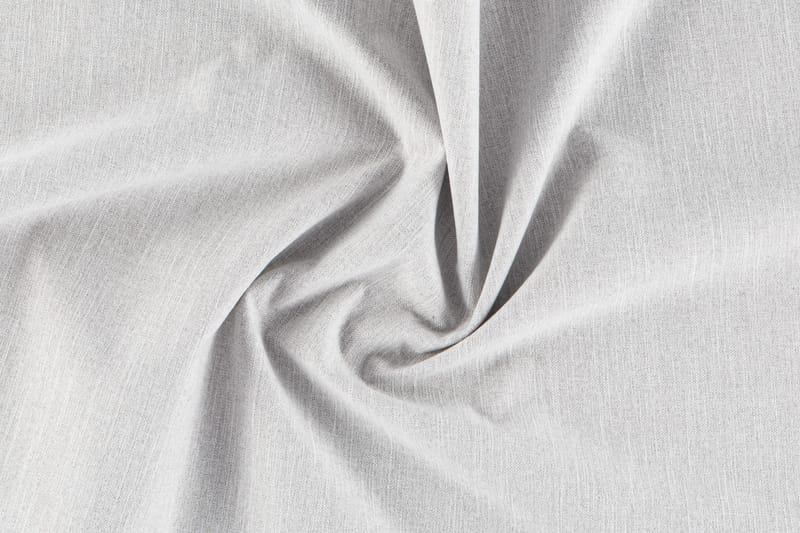 Ocean Lyx 6-seters Venstrevendt U-formet Sofa med Divan og Sjeselong + Fotskammel i Stoff - Grå - Møbler - Sofaer - U-sofa