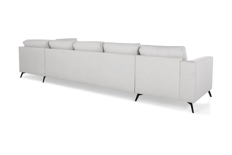 Ocean Lyx U-sofa med Sjeselong Høyre - Linbeige - U-sofa