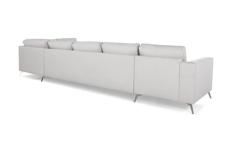 Ocean Lyx U-sofa med Sjeselong Høyre - Linbeige - U-sofa