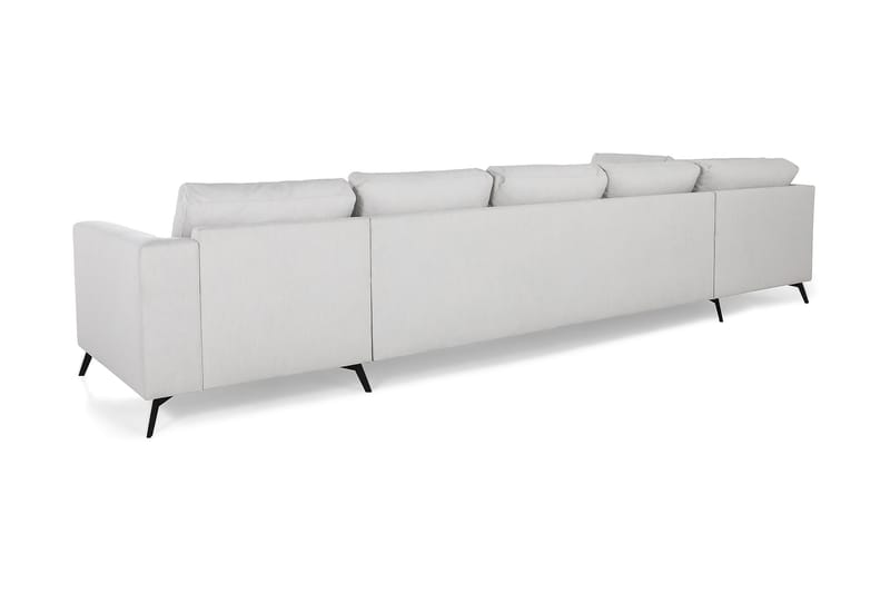 Ocean Lyx U-sofa med Sjeselong Venstre - Linbeige - U-sofa