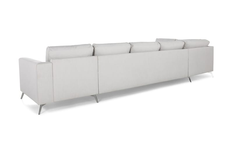 Ocean Lyx U-sofa med Sjeselong Venstre - Linbeige - U-sofa