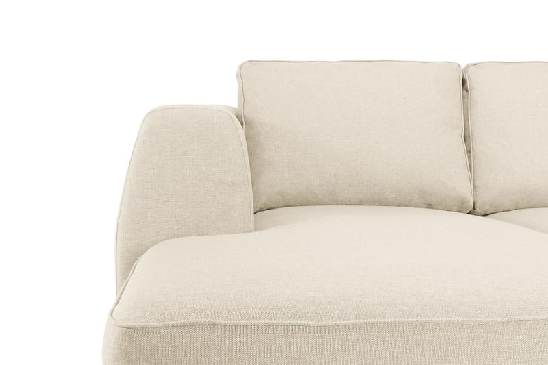 Optus 6-seters Høyrevendt U-formet Large Sofa med Divan og Sjeselong i Stoff - Beige - Møbler - Sofaer - U-sofa