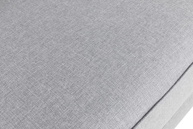 Optus 6-seters Høyrevendt U-formet Large Sofa med Divan og Sjeselong i Stoff - Lys grå - Møbler - Sofaer - U-sofa