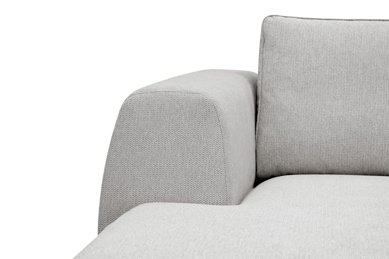 Optus 6-seters U-sofa med divan og sjeselong venstre - Lysegrå - Møbler - Sofaer - U-sofa