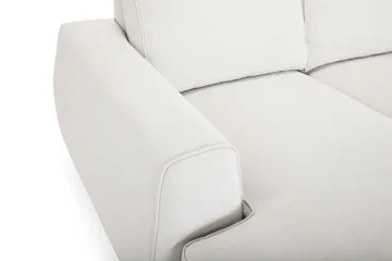 Optus Lyx 4-seters Høyrevendt U-formet Sofa med Divan og Sjeselong i Stoff - Lys grå - Møbler - Sofaer - U-sofa