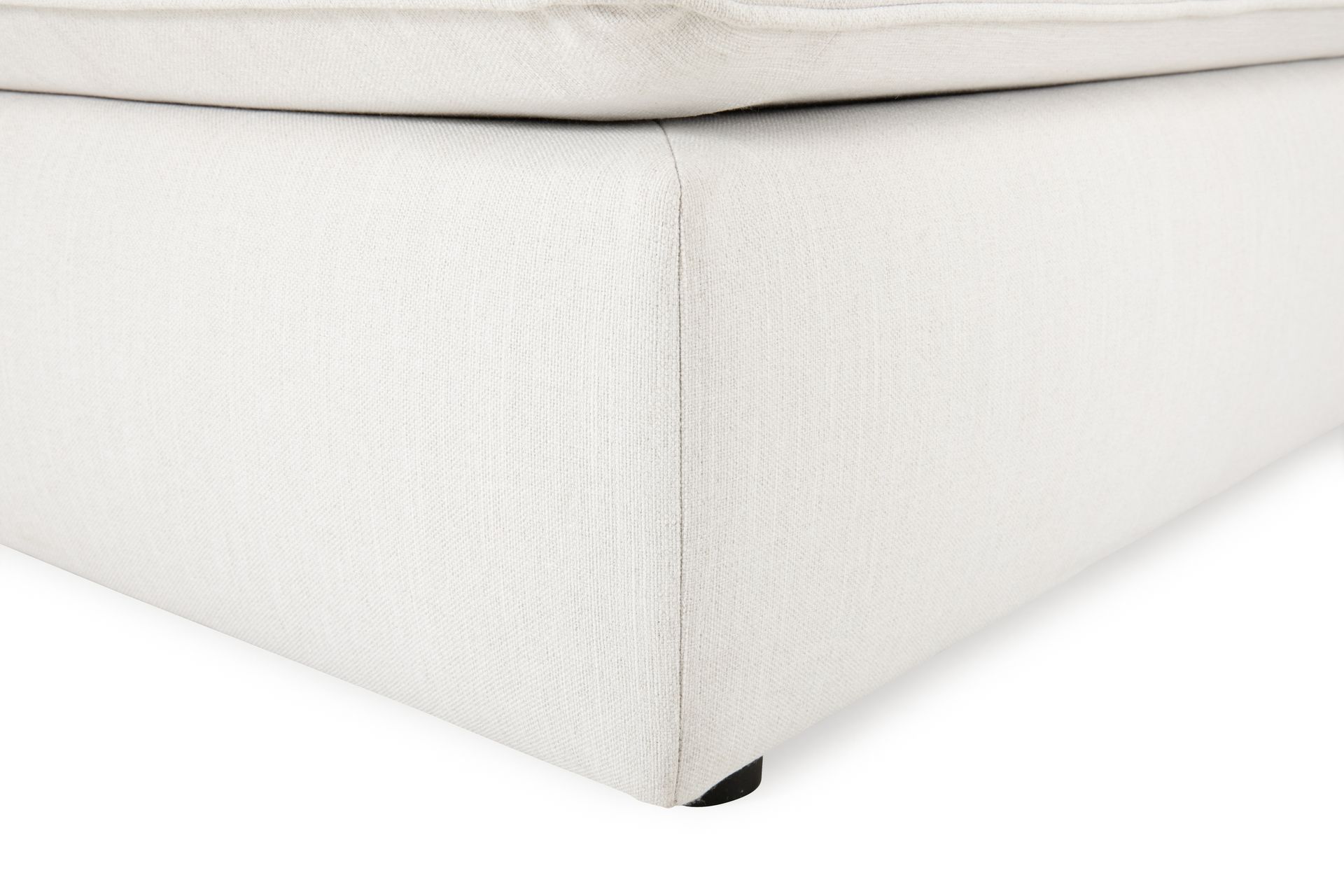 Optus Lyx 6-seters Venstrevendt U-formet Large Sofa med Divan og Sjeselong i Stoff - Lys grå - Møbler - Sofaer - U-sofa