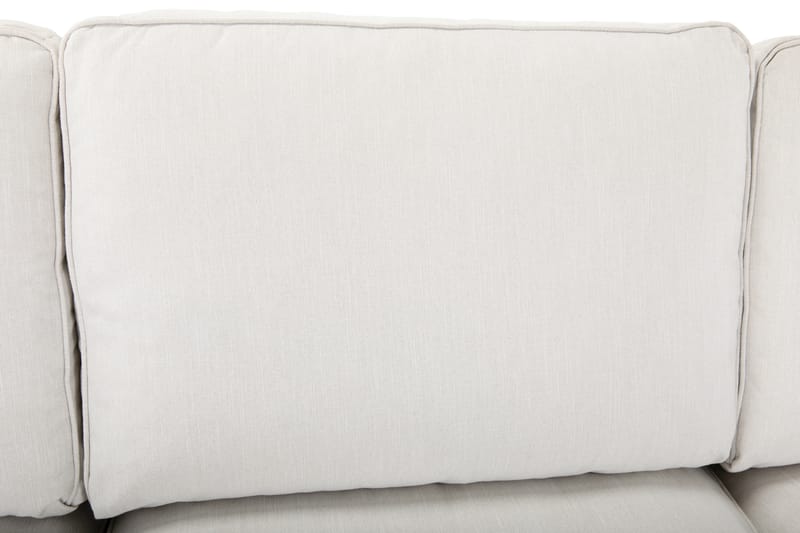 Optus Lyx 6-seters Venstrevendt U-formet Large Sofa med Divan og Sjeselong i Stoff - Lys grå - Møbler - Sofaer - U-sofa