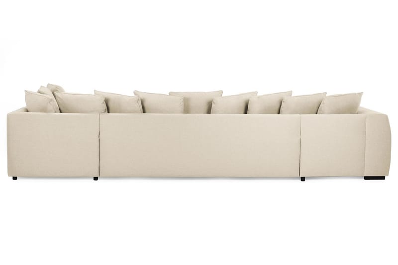 Optus U-sofa Large med Divan Venstre inkl. Konvoluttputer - Beige - U-sofa