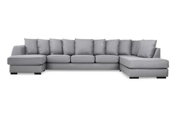 Optus U-sofa Large med Divan Venstre inkl. Konvoluttputer