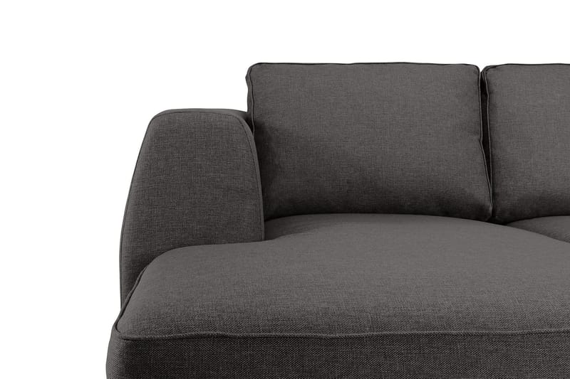 Optus U-sofa Large med Divan Venstre - Mørkegrå - U-sofa