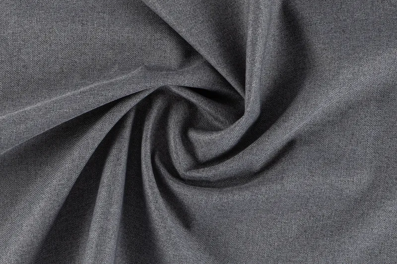 Peppe 4-seters Høyrevendt U-formet Sofa med Divan og Sjeselong i Stoff - Mørk grå - Møbler - Sofaer - U-sofa