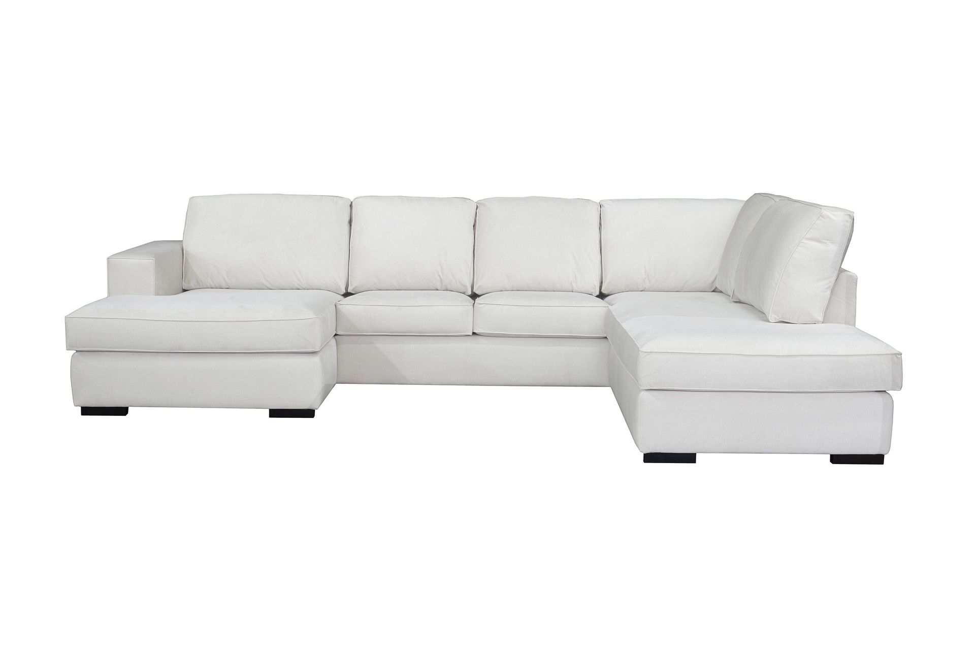 Steinland U-Sofa Divan Høyre - Hvit