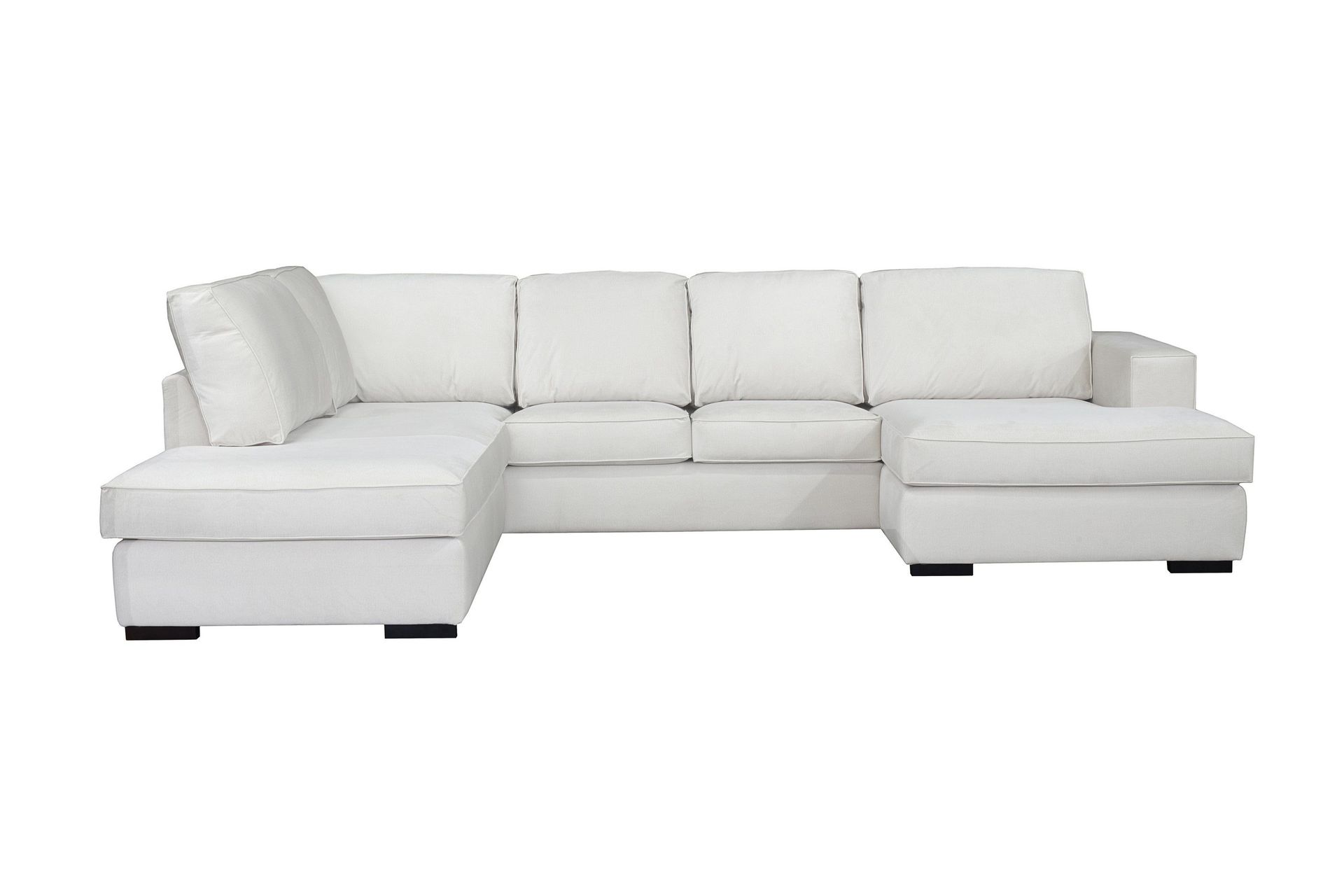 Steinland U-Sofa Divan Venstre - Hvit