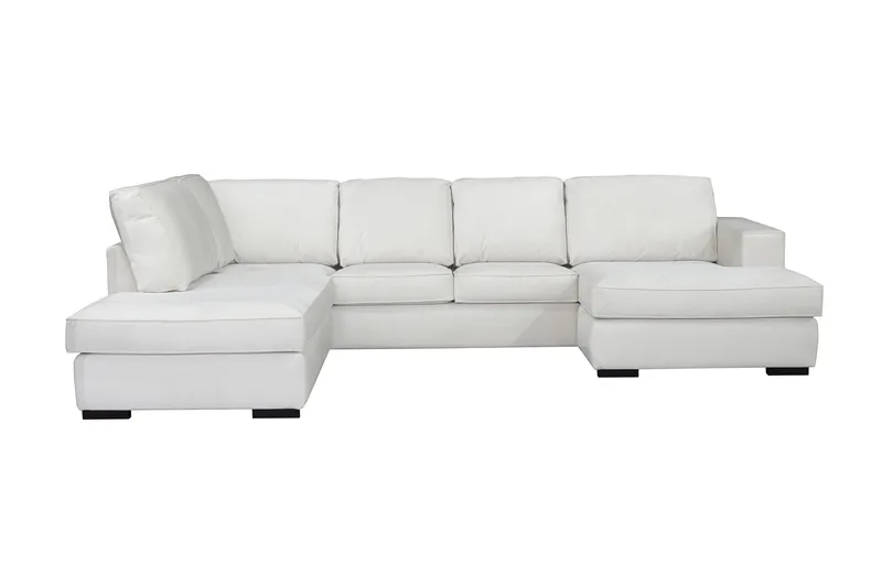 Steinland U-Sofa Divan Venstre, Hvit