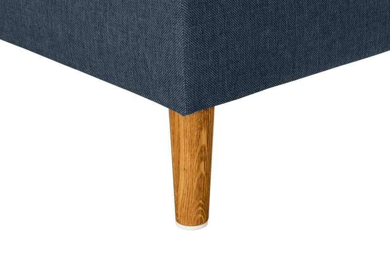 Trend 4-seters Høyrevendt U-formet Sofa med Divan og Sjeselong i Stoff - Blå - Møbler - Sofaer - U-sofa