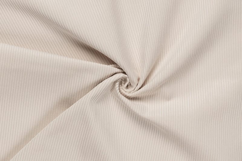 Trend Lyx 4-seters Høyrevendt U-formet Sofa med Divan og Sjeselong i Manchester - Beige - Møbler - Sofaer - U-sofa