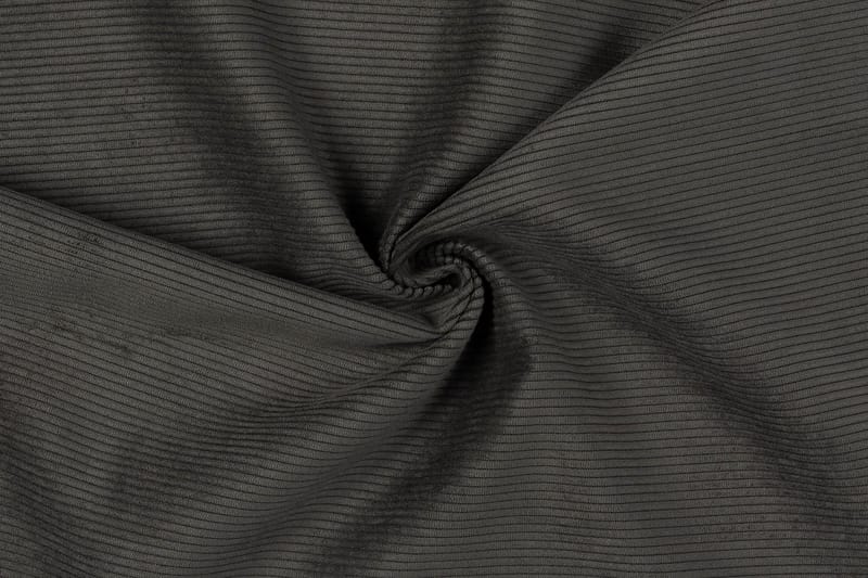 Trend Lyx 4-seters Høyrevendt U-formet Sofa med Divan og Sjeselong i Manchester - Mørk grå - Møbler - Sofaer - U-sofa