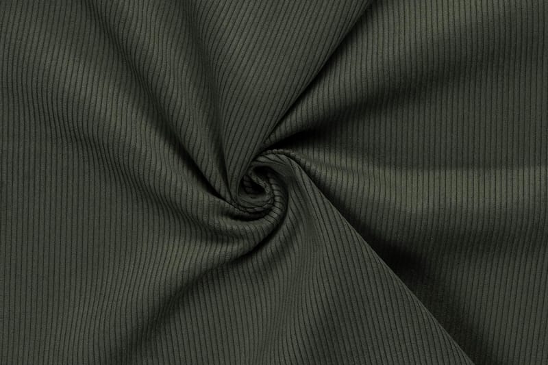 Trend Lyx 4-seters Høyrevendt U-formet Sofa med Divan og Sjeselong i Manchester - Mørkegrønn - Møbler - Sofaer - U-sofa