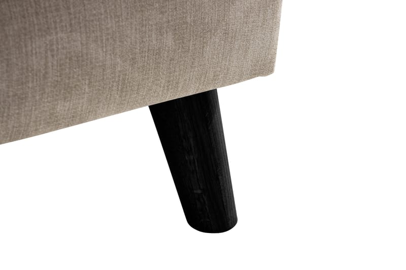 Trend Lyx 4-seters Høyrevendt U-formet Sofa med Divan og Sjeselong i Stoff - Beige - Møbler - Sofaer - U-sofa