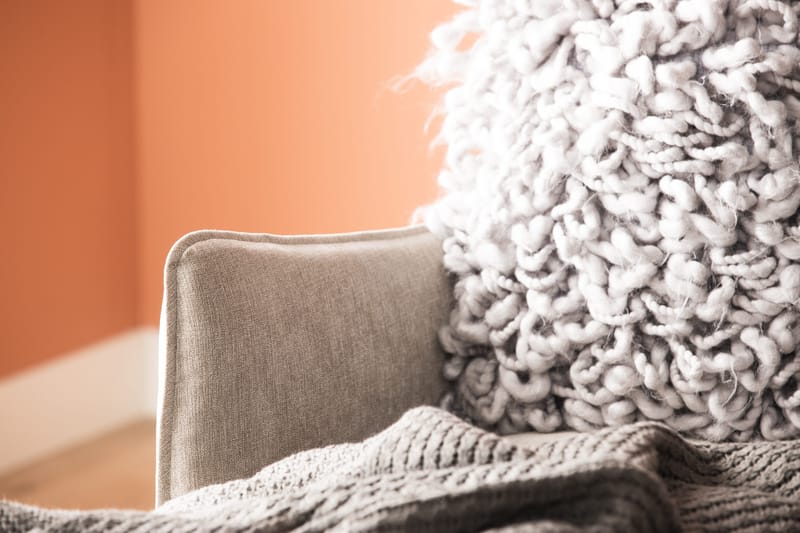 Trend Lyx 4-seters Høyrevendt U-formet Sofa med Divan og Sjeselong i Stoff - Beige - Møbler - Sofaer - U-sofa