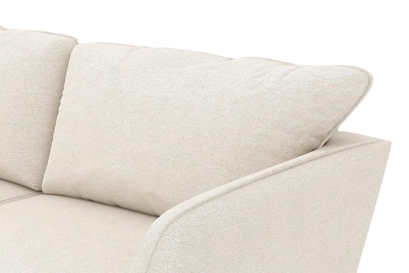Trend Lyx 4-seters Høyrevendt U-formet Sofa med Divan og Sjeselong i Stoff - Beige - Møbler - Sofaer - U-sofa