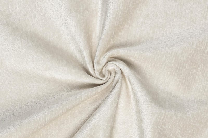 Trend Lyx 4-seters Venstrevendt U-formet Sofa med Divan og Sjeselong i Fl øyel - Kremhvit - Møbler - Sofaer - U-sofa