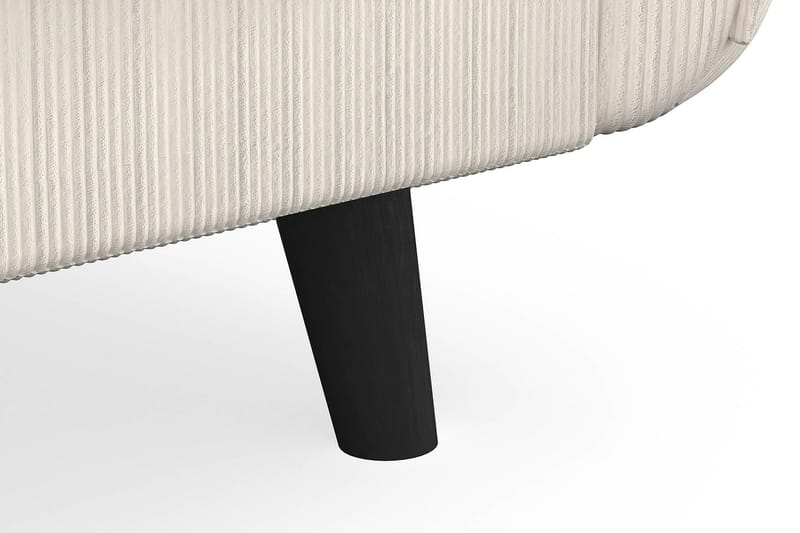 Trend Lyx 4-seters Venstrevendt U-formet Sofa med Divan og Sjeselong i Manchester - Beige - Møbler - Sofaer - U-sofa